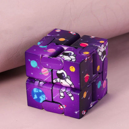 Infinity Cube Fidget Toy, Folding Puzzle Cube for Kids & Adults