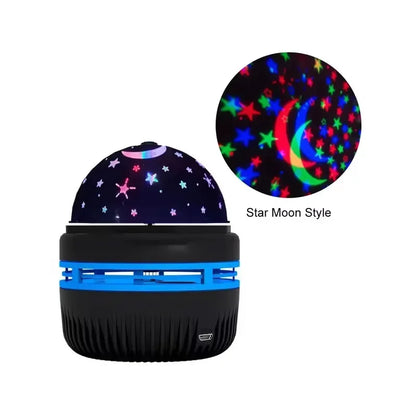 Star Projector Night Light, USB Moon and Star Sky Lamp