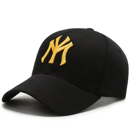 Unisex Baseball Cap with Letter Embroidery Adjustable Hat