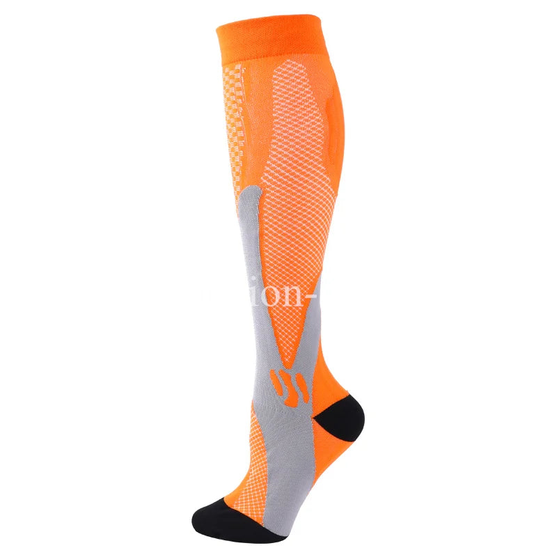 Compression Socks, Men's Athletic Crew Socks for Sports
