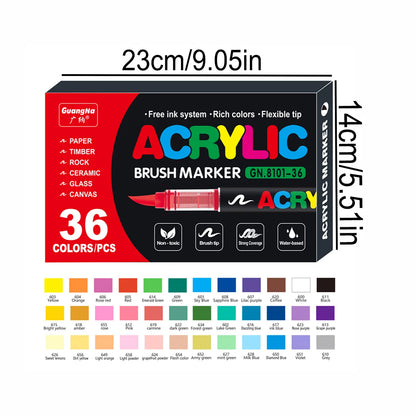 Acrylic Paint Markers Set – 12 to 240 Colors for Art & DIY