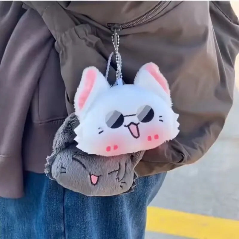 Plush Keychain Cute Character Pendant for Bags, Keys and Gifts