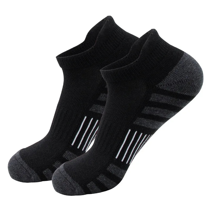 Athletic Ankle Socks – Cushioned Breathable Running Sports Socks