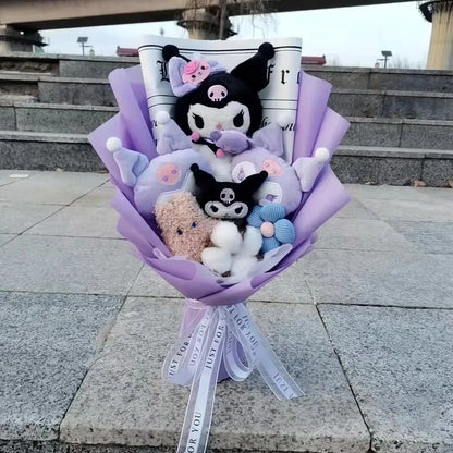 Plush Flower Bouquet with Soft Plush