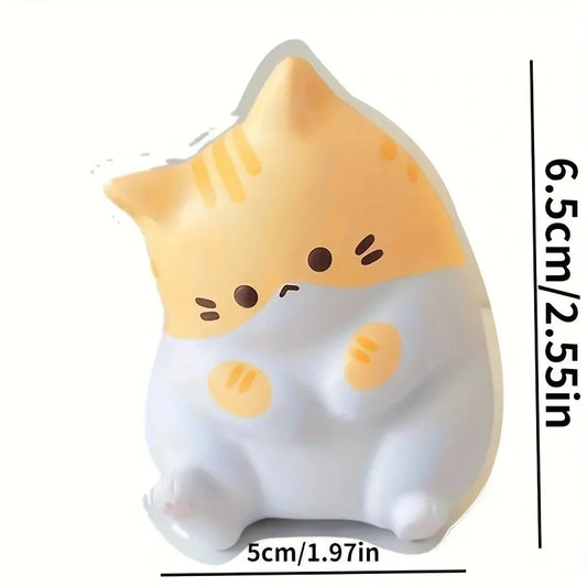 Squeeze Toys Adorable Cartoon Cat Slow Rebound Sensory Fidget Ball