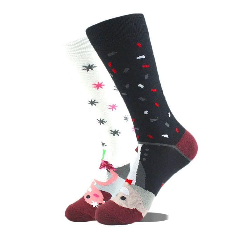 Men's Funny Socks, Novelty Cotton Crew Socks, Crazy Designs