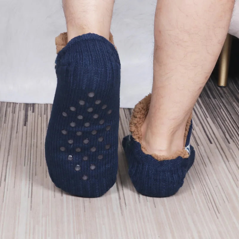 Non-Slip Socks – Warm Fleece Winter Floor Socks