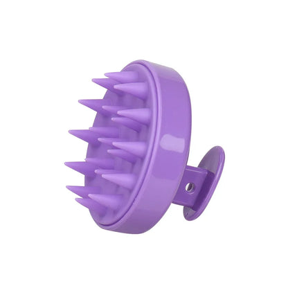Silicone Shampoo Brush Scalp Massage Hair Washing Brush