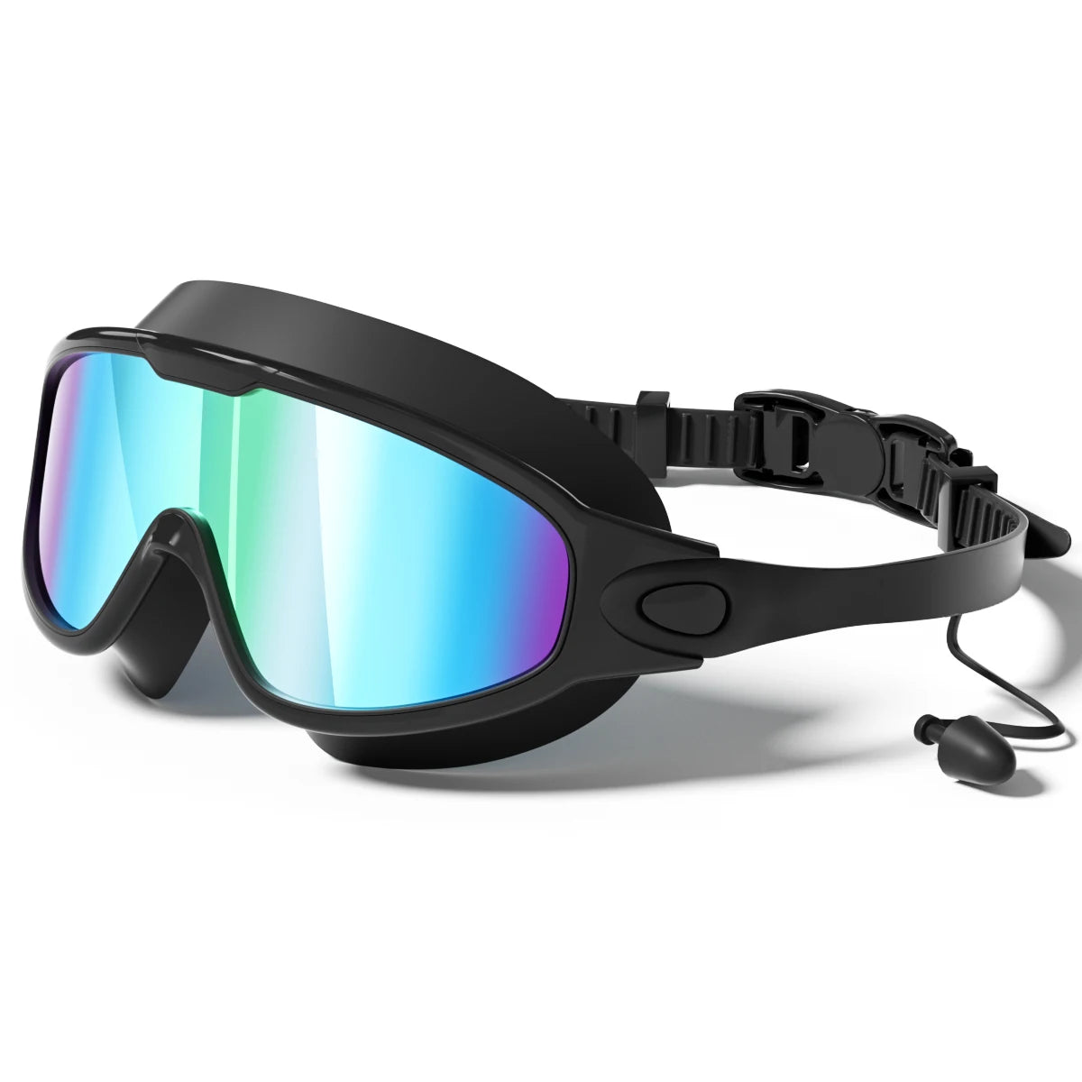 Adult Swimming Goggles with Anti-Fog Wide View and UV Protection