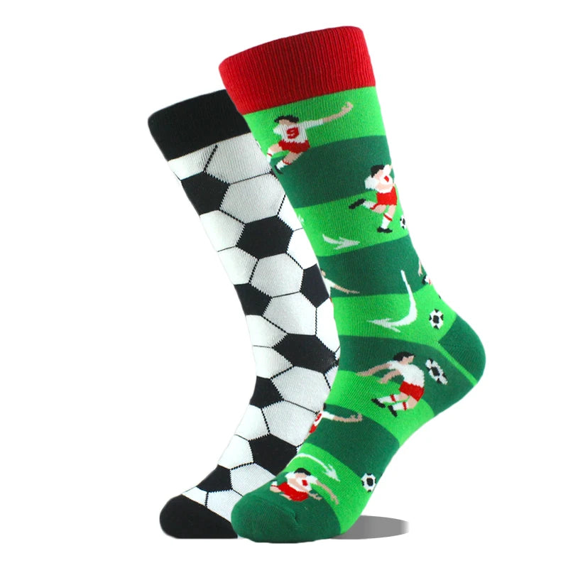 Funny Men's Socks Cotton Novelty Crew Socks Unisex