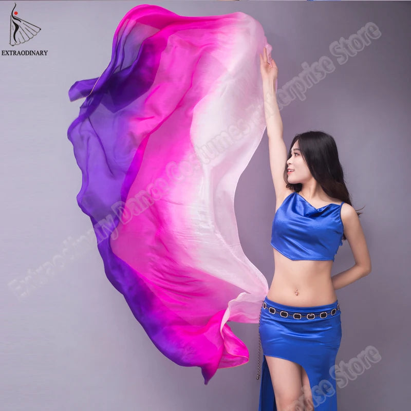 Belly Dance Veil – Silk Scarf for Dance Performances
