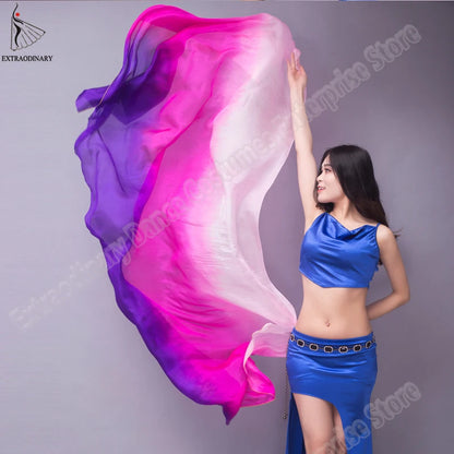 Belly Dance Veil – Silk Scarf for Dance Performances