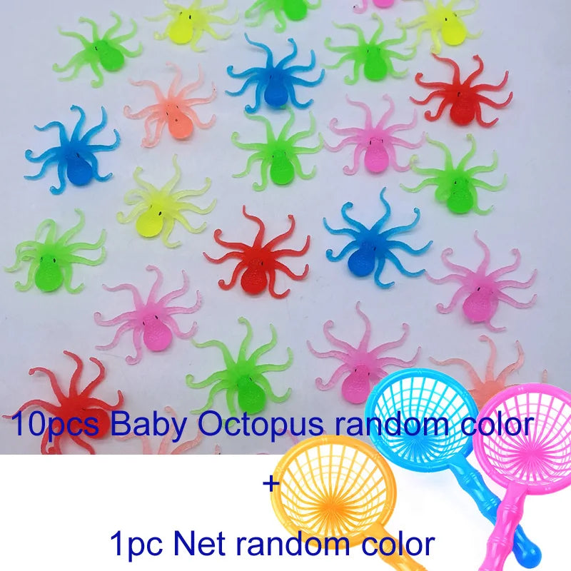 10PCS Goldfish Bath Toys – Floating Fish Water Play Set for Kids