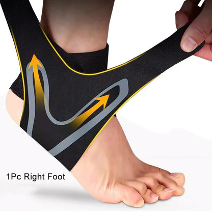 Ankle Brace Support, Adjustable Compression Sleeve for Sports