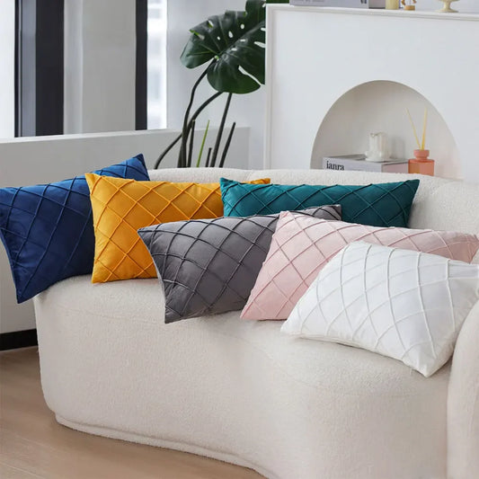 Decorative Pillow Cover 30x50cm Velvet Sofa Cushion