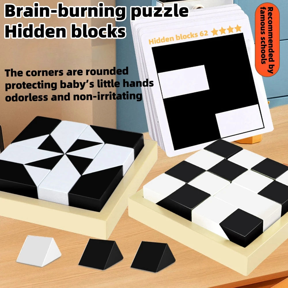 Tangram Puzzle for Kids Educational Spatial Thinking Board Game