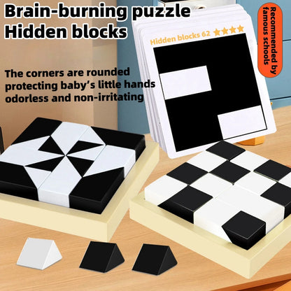 Tangram Puzzle for Kids Educational Spatial Thinking Board Game