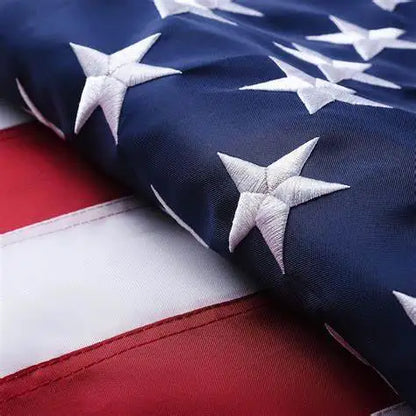 Decorative Nylon Flag  3x5 ft Embroidered Waterproof Hanging Flag
