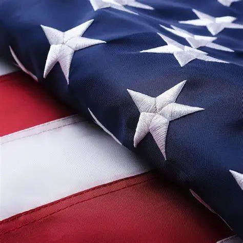 Decorative Nylon Flag  3x5 ft Embroidered Waterproof Hanging Flag