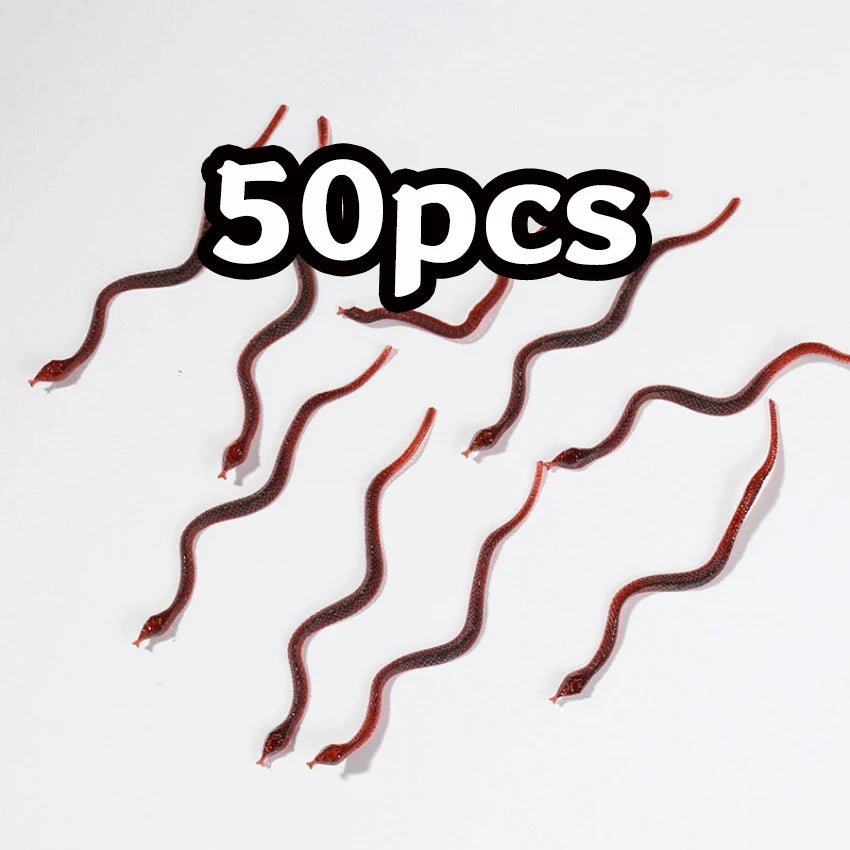 Fake Cockroach Toy 50PCS Realistic Halloween Prank Bugs