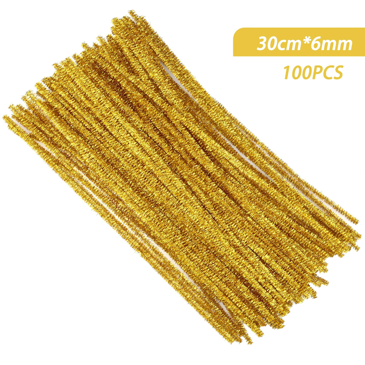 100PCS Chenille Stems for Kids DIY Crafts and Creative Projects