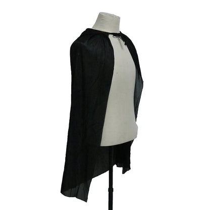Vampire Costume Cloak Reversible Red Black Halloween Cape