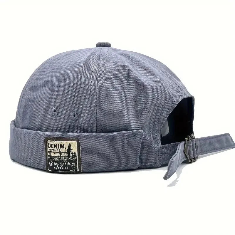 Unisex Docker Cap Cotton Brimless Foldable Skull Cap
