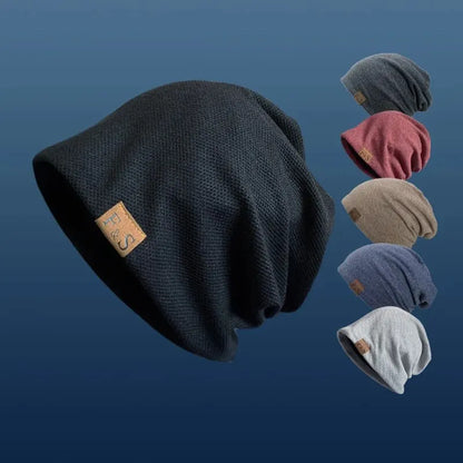 Knit Beanie Unisex Polyester Hat for Men and Women