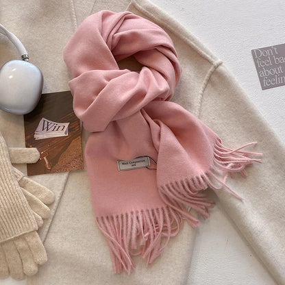 Women’s Winter Scarf – Warm Wool Blend Wrap for Cold Weather