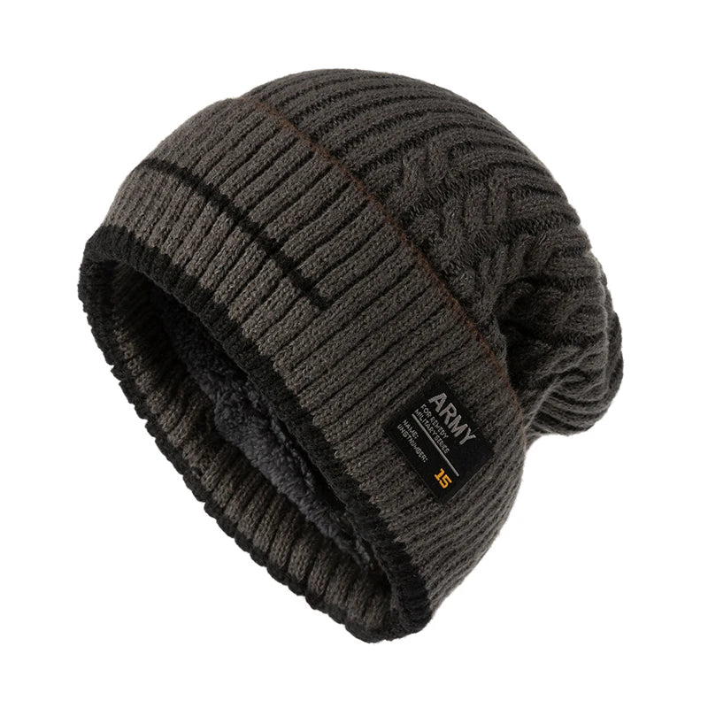Winter Beanie Knit Hat for Men and Women Casual Outdoor Cap