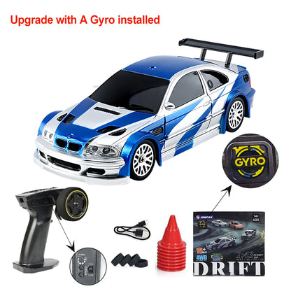 RC Drift Car 1:43 Scale 4WD Remote Control Racing Car RTR
