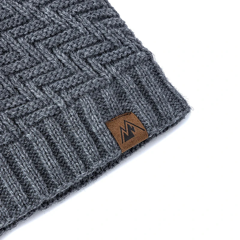 Winter Beanie, Warm Knitted Hat for Men and Women