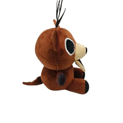 Deer Plush Toy Soft Stuffed Animal for Halloween & Christmas