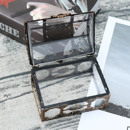 Pirate Treasure Box, Transparent Jewelry and Trinket Storage Chest