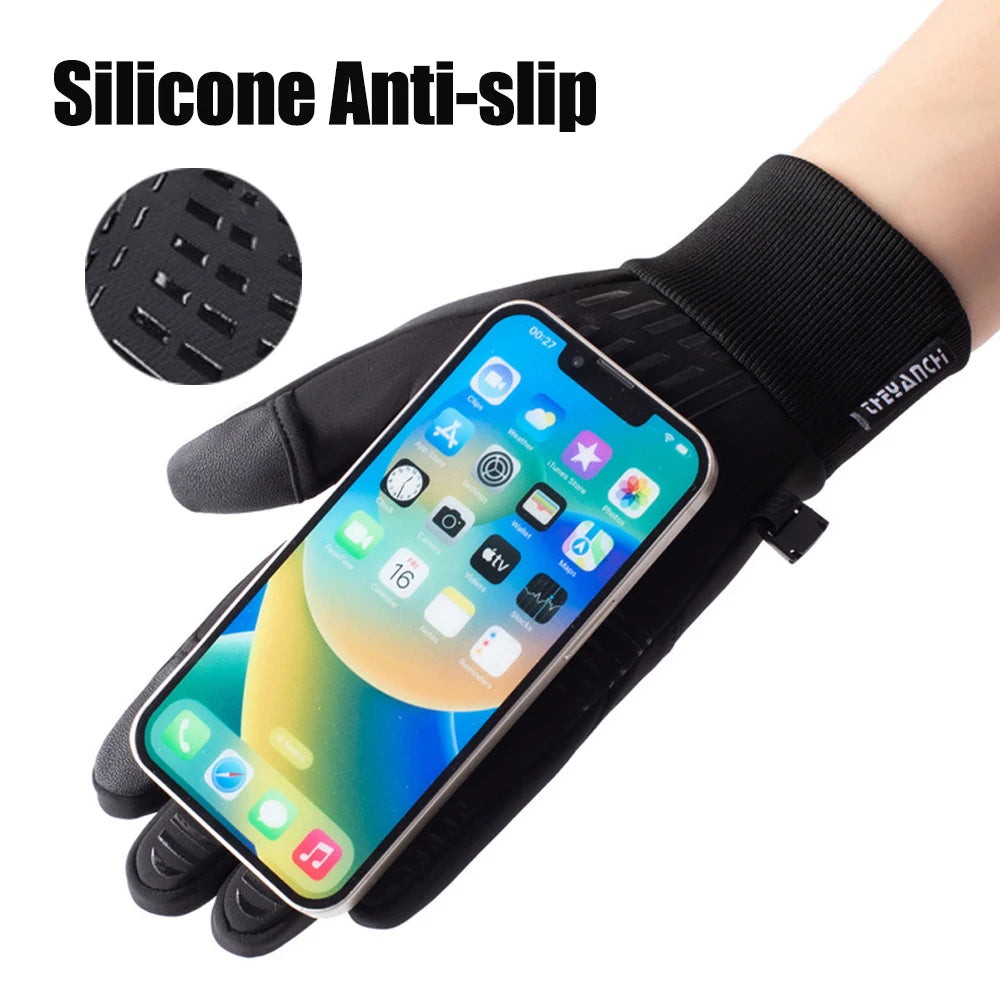 Winter Touchscreen Gloves – Warm Windproof Cycling & Outdoor Gloves