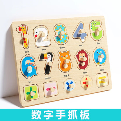 Wooden Shape Puzzle Board for Shape Matching and Learning