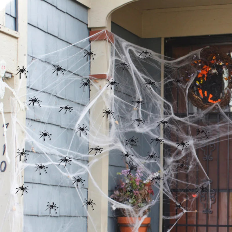 Halloween Luminous Spiders Glow in the Dark Party Decorations