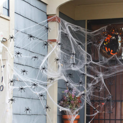 Halloween Luminous Spiders Glow in the Dark Party Decorations