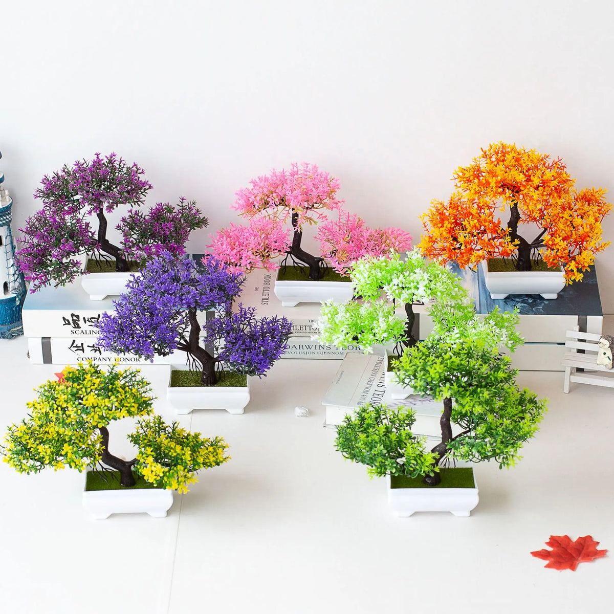 Artificial Bonsai Plant – Decorative Fake Tree for Home & Office