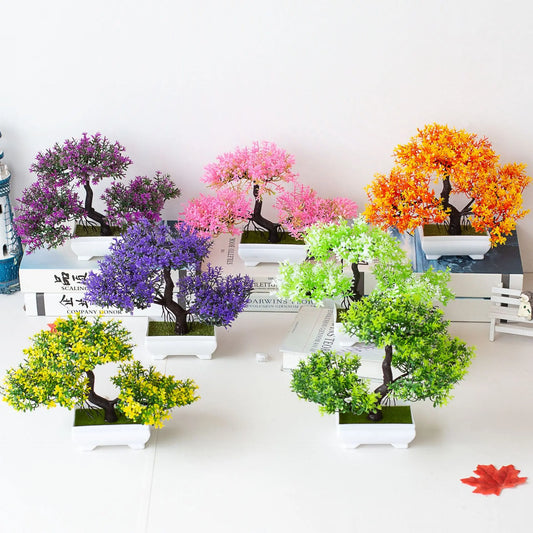 Artificial Bonsai Plant – Decorative Fake Tree for Home & Office