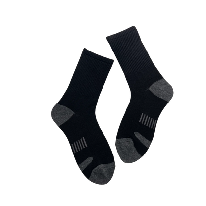 Men's Running Socks, 5 Pairs Breathable Sports Crew Socks