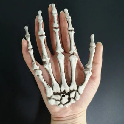Skeleton Hand Decoration Pair Plastic Halloween Bone Props