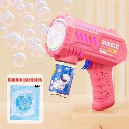 Bubble Gun Toy Automatic Bubble Blower for Kids Outdoor Play