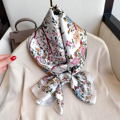Women's Long Scarf – Smooth Polyester Shawl for All Seasons