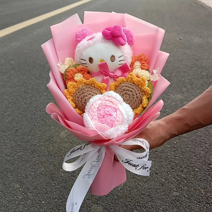Plush Flower Bouquet with Soft Plush
