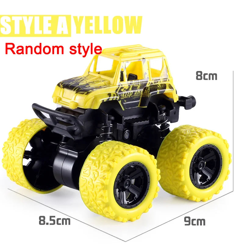 Pull Back Toy Car for Kids – 360° Stunt Off-Road Vehicle