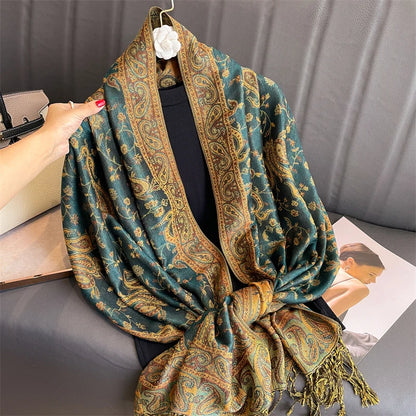 Women's Winter Scarf, Soft Pashmina Shawl Wrap