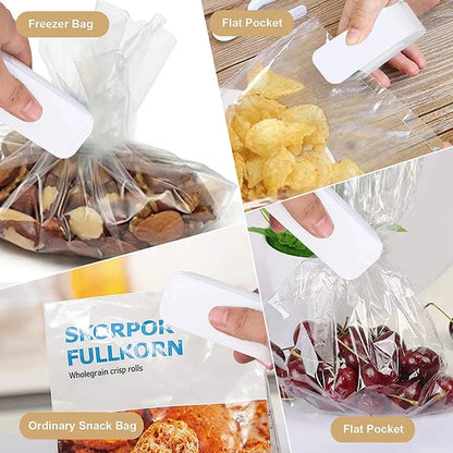 Mini Bag Sealer Handheld Heat Sealer for Plastic Food Storage Bags