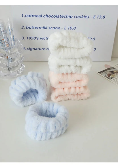 Face Wash Wristbands 2-Piece Set Water Absorbent Sweatbands