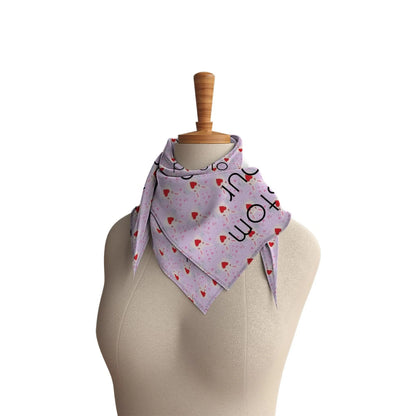 Personalized Women's Scarf – Custom Printed Fashion Accessory